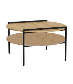 Diivanilaud HEDVIG 80x80xH45cm, saar/mus