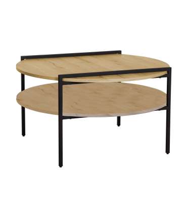 Diivanilaud HEDVIG 80x80xH45cm, saar/mus