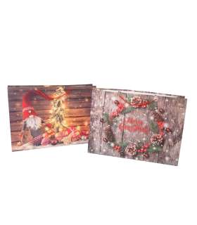 Kinkekott XMAS HOME, 55x40x15cm, mix