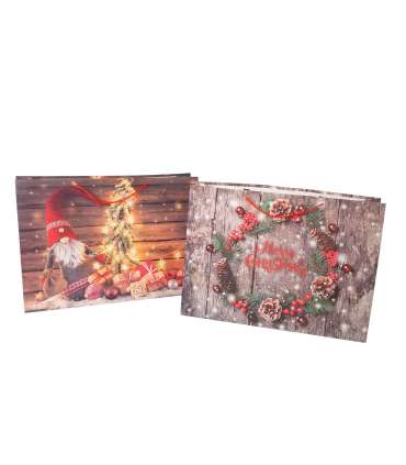 Kinkekott XMAS HOME, 55x40x15cm, mix