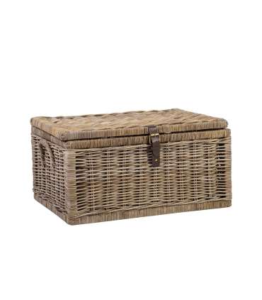 Korv KLAY kaanega 76x53xH36cm, naturaalne rotang