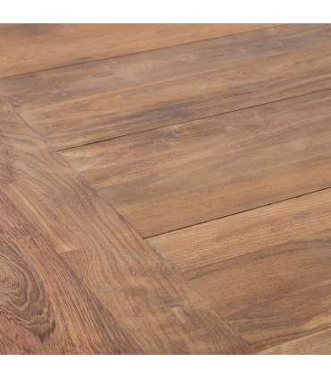 Laud KATALINA 220x100xH78cm, taaskasutatud tiikpuu