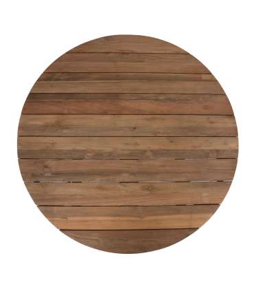 Laud KATALINA D120xH78cm, taaskasutatud tiikpuu