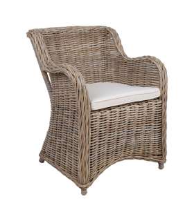 Tugitool KATALINA 62x72xH83cm, naturaaln