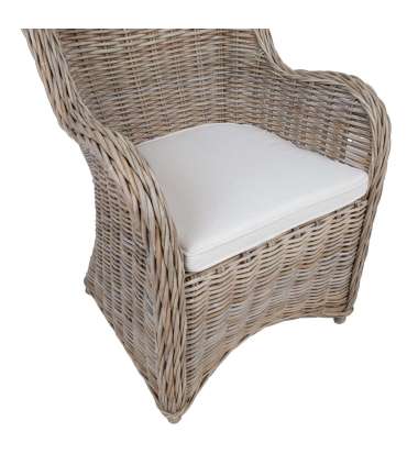 Tugitool KATALINA 62x72xH83cm, naturaaln