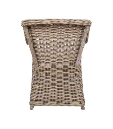 Tugitool KATALINA 62x62xH83cm, naturaalne rotang