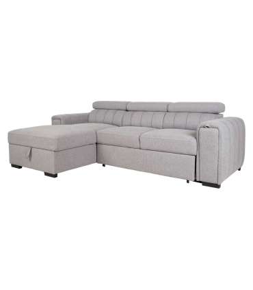 Nurgadiivanvoodi ODELIA VN 252x165xH82/100cm, hall