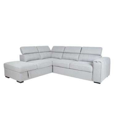 Nurgadiivanvoodi ODELIA-2 VN 263x227xH81/97cm, hall