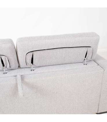 Diivanvoodi KINGSTON 3-kohaline 198x96xH76/94cm, hall