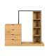 Esikumööbel NOVA 145x40xH137cm, tamm/mus