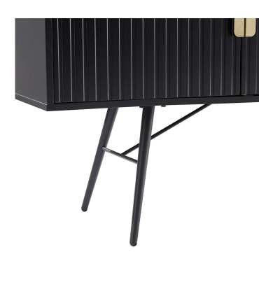 Kummut PIXAR 150x40xH80cm, must