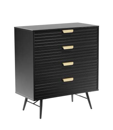 Kummut PIXAR 80x40xH90cm, must