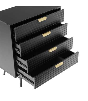 Kummut PIXAR 80x40xH90cm, must