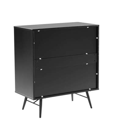 Kummut PIXAR 80x40xH90cm, must