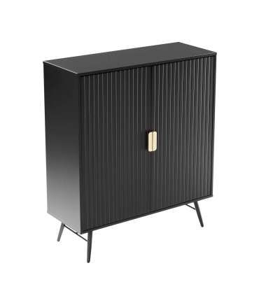 Kummut PIXAR 100x40xH115cm, must