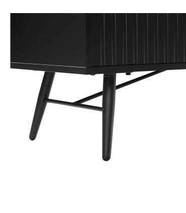 Kummut PIXAR 100x40xH115cm, must