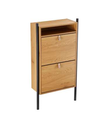 Jalatsikapp AALBORG 55,6x26xH91,5cm, tamm