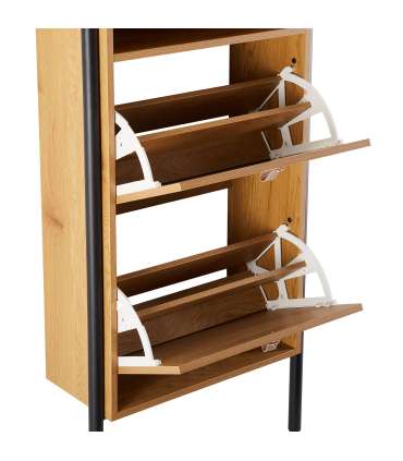 Jalatsikapp AALBORG 55,6x26xH91,5cm, tamm