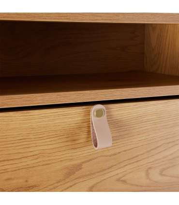 Jalatsikapp AALBORG 55,6x26xH91,5cm, tamm