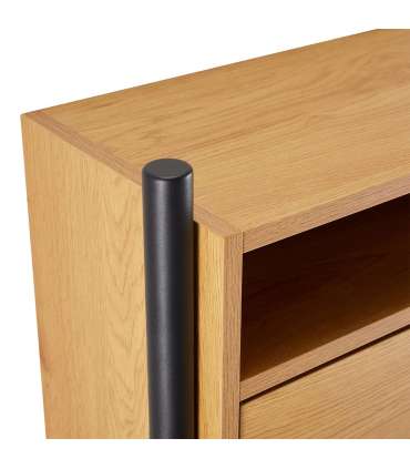 Jalatsikapp AALBORG 55,6x26xH91,5cm, tamm