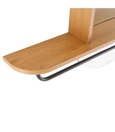 Peegel AALBORG riiuliga 92x15xH93cm, tam