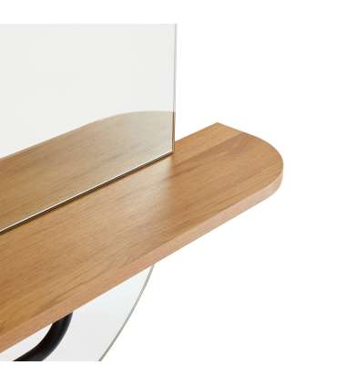 Peegel AALBORG riiuliga 92x15xH93cm, tam