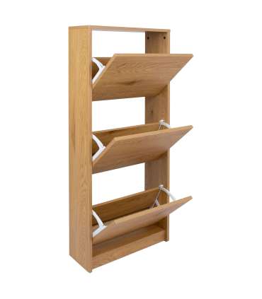 Jalatsikapp AALBORG 49x18xH122cm, tamm