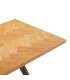 Söögilaud ROWAN 200x90xH75cm, kalasaba tamm