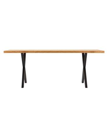 Söögilaud ROWAN 200x90xH75cm, kalasaba tamm