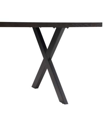 Söögilaud ROWAN 200x90xH75cm, kalasaba suitsutamm