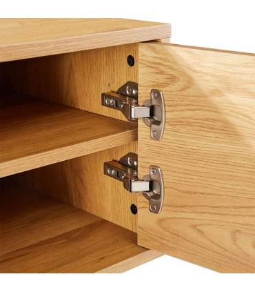 TV-laud LINE 150x40xH50cm, tammedekoorig