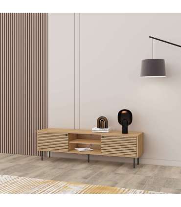 TV-laud LINE 150x40xH50cm, tammedekoorig