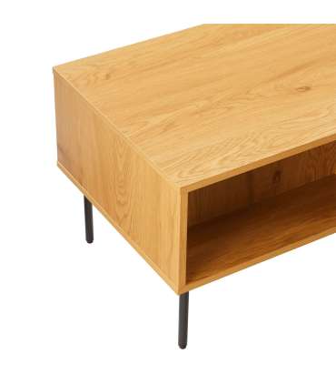 Diivanilaud LINE 100x50xH45cm, tammedekooriga melamiin