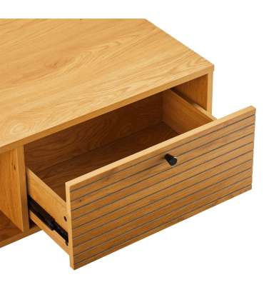 Diivanilaud LINE 100x50xH45cm, tammedekooriga melamiin