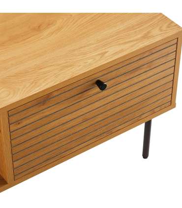 Diivanilaud LINE 100x50xH45cm, tammedekooriga melamiin