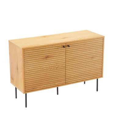 Kummut LINE 110x40xH74cm, tammedekooriga melamiin