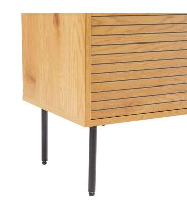 Kummut LINE 110x40xH74cm, tammedekooriga