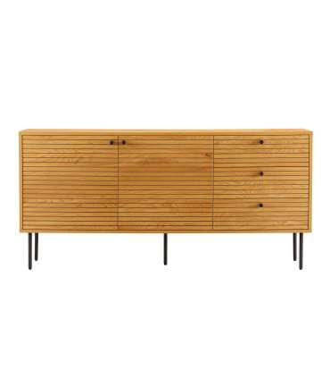 Kummut LINE 150x40xH74cm, tammedekooriga