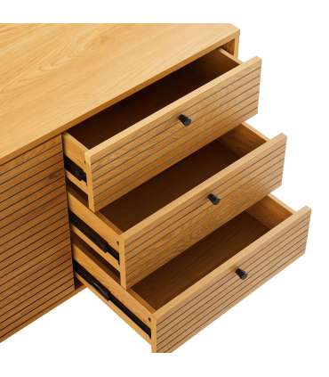 Kummut LINE 150x40xH74cm, tammedekooriga