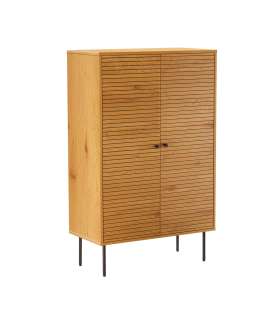 Kapp LINE 80x40xH130cm, tammedekooriga melamiin