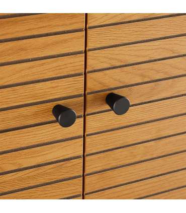 Kapp LINE 80x40xH130cm, tammedekooriga melamiin