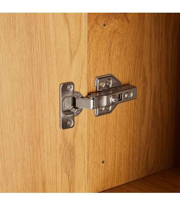 Kapp LINE 80x40xH130cm, tammedekooriga melamiin