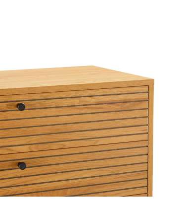 Kummut LINE 80x40xH85cm, tammedekooriga 