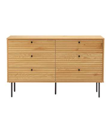 Kummut LINE 120x40xH75cm, tammedekooriga