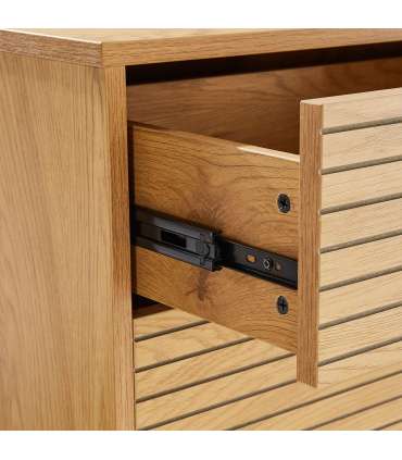 Kummut LINE 120x40xH75cm, tammedekooriga