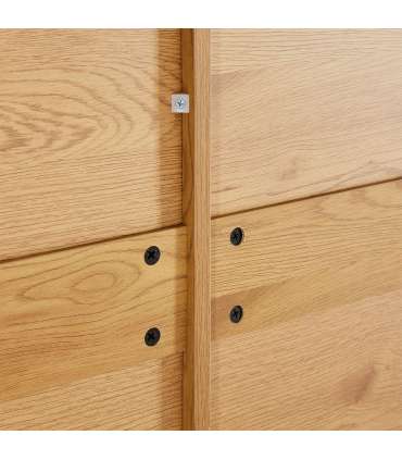 Kummut LINE 120x40xH75cm, tammedekooriga melamiin