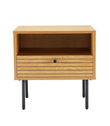 Öökapp LINE 50x40xH50cm, tammedekooriga 