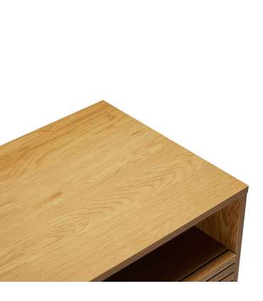 Öökapp LINE 50x40xH50cm, tammedekooriga melamiin