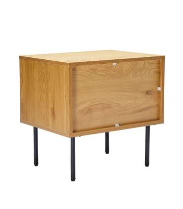 Öökapp LINE 50x40xH50cm, tammedekooriga melamiin