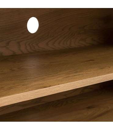 TV laud SACHA 180x40xH43cm, tammedekooriga melamiin